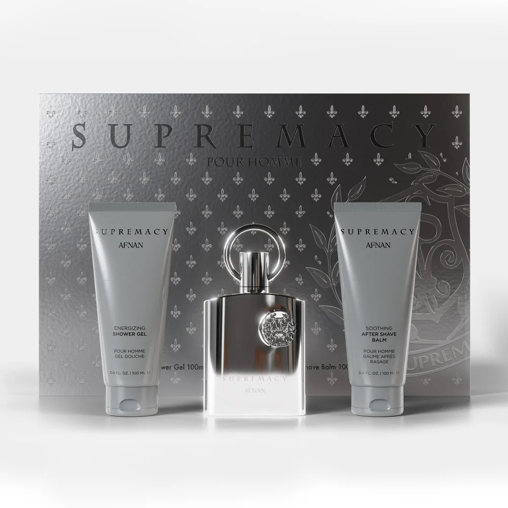 Afnan Supremacy Silver 3-Piece Gift Set