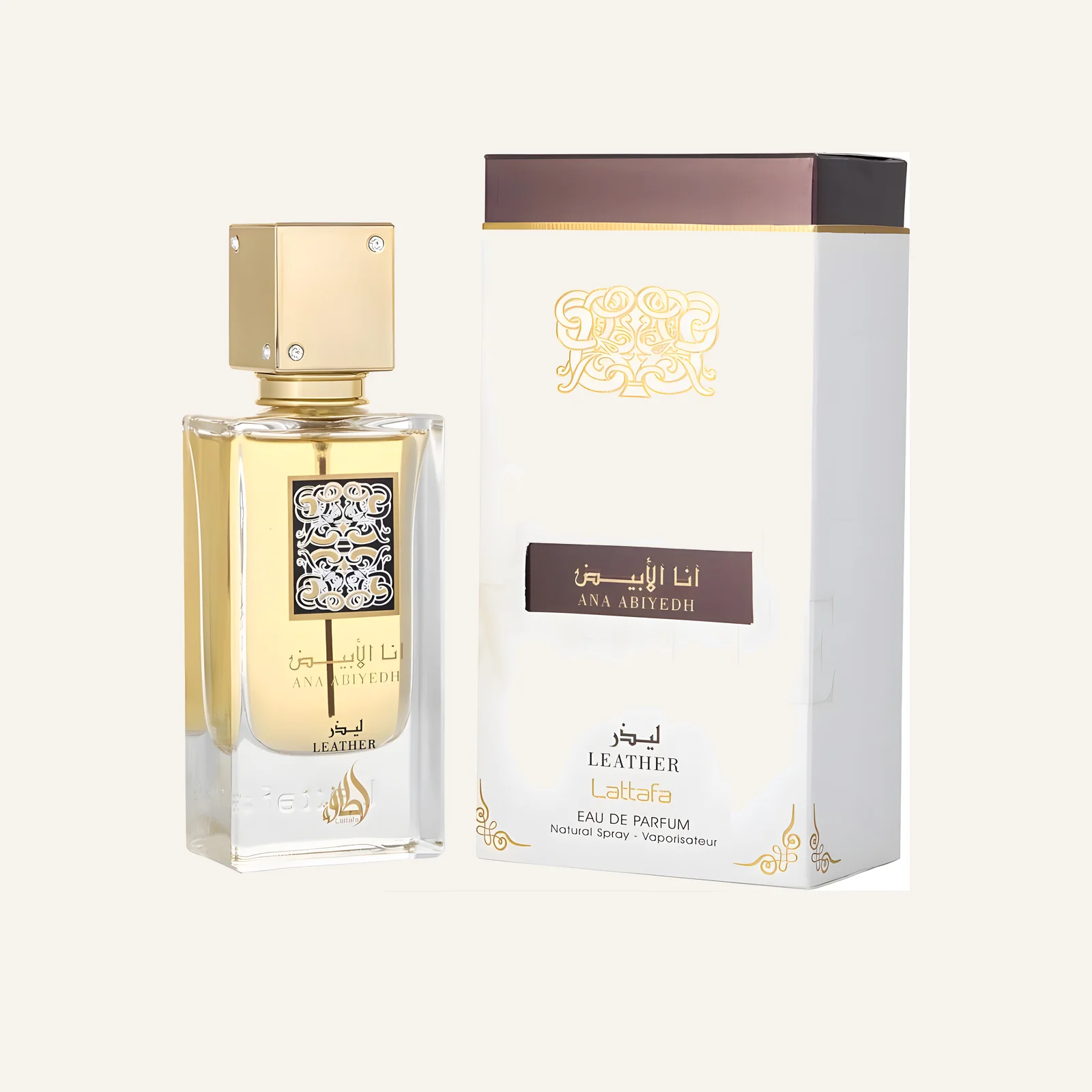 Lattafa Ana Abiyedh Leather Unisex